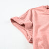 Light French Beige Center Seam Rolled Cuffs T-shirt Dress - Image 17
