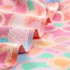 Pink Embroidered Detail Floral Print Ruffle Trim Tank Top - Image 13