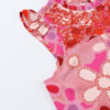 Pink Embroidered Detail Floral Print Ruffle Trim Tank Top - Image 27
