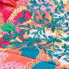 Pink Embroidered Detail Floral Print Ruffle Trim Tank Top - Image 10