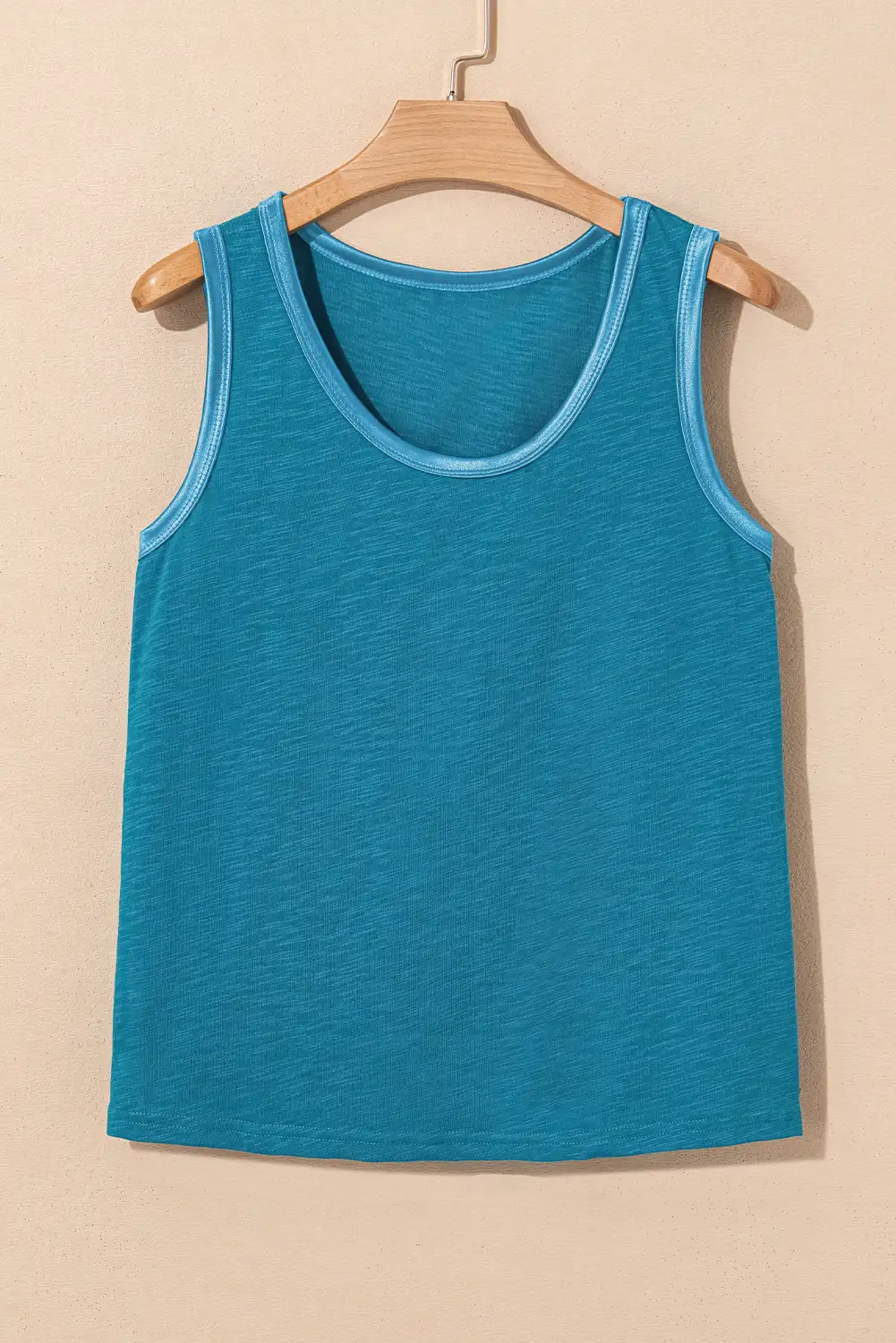 Full look at the restocked scoop-neck tank